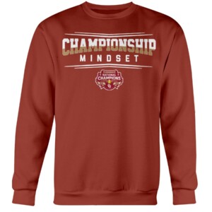 CHAMPIONSHIP MINDSET SHIRT 2022 NCAA Softball National Champions, Oklahoma Softball, Oklahoma Sooners Crewneck