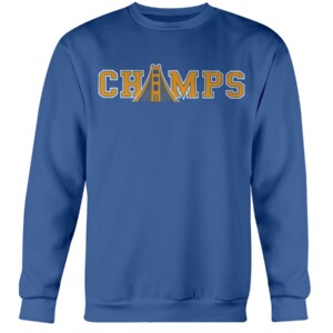CHAMPS BRIDGE SHIRT Golden State Warriors 2022 NBA Finals Champions Crewneck