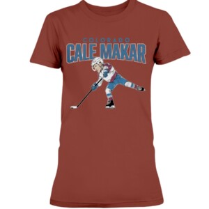 COLORADO CALE MAKAR SHIRT CARICATURE, Colorado Avalanche 1