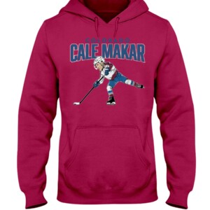 COLORADO CALE MAKAR SHIRT CARICATURE, Colorado Avalanche Hoodie
