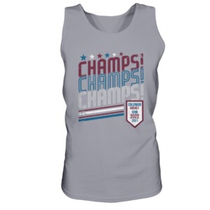 COLORADO CHAMPS CHAMPS CHAMPS SHIRT Colorado Avalanche 2022 Stanley Cup Champions 2