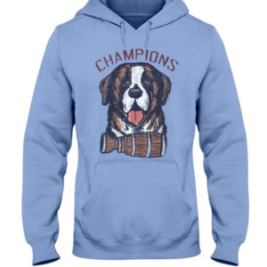 COLORADO DOG CHAMPS T SHIRT Colorado Avalanche 2022 Stanley Cup Champions Hoddie