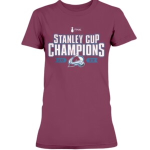 Champions Jersey Roster Shirt Colorado Avalanche 2022 Stanley Cup Champions 1