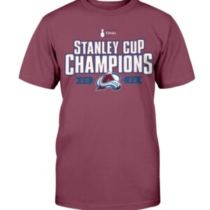 Champions Jersey Roster Shirt Colorado Avalanche 2022 Stanley Cup Champions Shirt