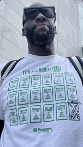 Draymond Green trolls Celtics fans with Banner 18 shirt