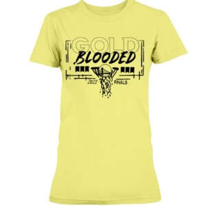 GOLD BLOODED 2022 FINAL SHIRT 2022 NBA Finals, Golden State Warriors 1