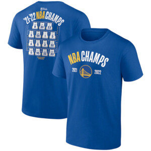 Golden State Warriors 2022 NBA Finals Champions Final Buzzer Jersey Roster T Shirt