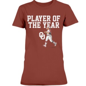 JOCELYN ALO PLAYER OF THE YEAR SHIRT OKLAHOMA SOFTBALL, Oklahoma Sooner . 1