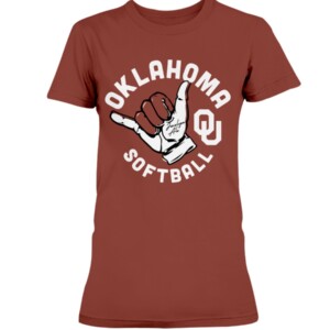 JOCELYN ALO SOONER SHAKA SHIRT Oklahoma Softball, Oklahoma Sooners 1