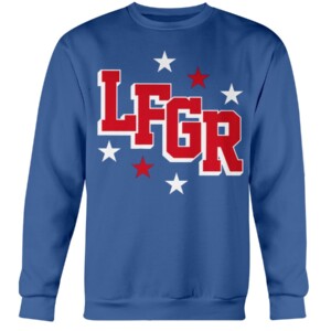 LFGR SHIRT New York Rangers #lfgr Crewneck
