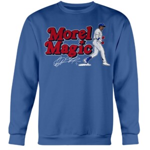 MOREL MAGIC SHIRT Christopher Morel, Chicago Cubs Crewneck