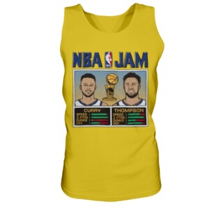 NBA JAM Warriors Stephen Curry & Klay Thompson SHIRT Golden State Warriors, 2022 NBA Finals Champions 3