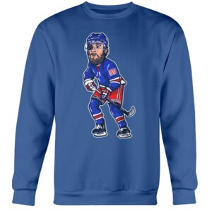 RL BLACK EYE SHIRT Ryan Lindgren, New York Rangers, #NYR, #NoQuitInNY Crewneck