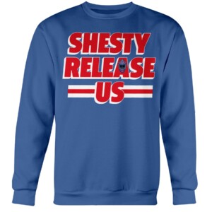 SHESTY RELEASE US SHIRT Igor Shesterkin, New York Rangers Crewneck