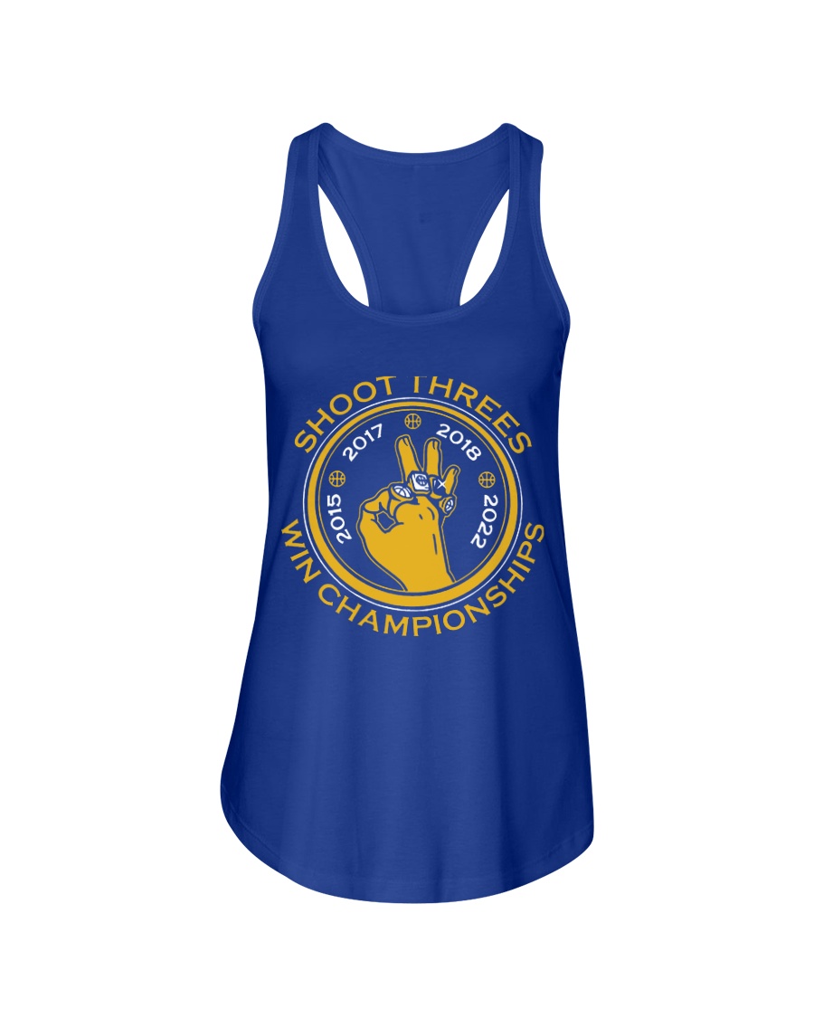 SHOOT THREES & WIN CHAMPIONSHIPS SHIRT Golden State Warriors, 2022 NBA Finals Champions 2 SHOOT THREES & WIN CHAMPIONSHIPS SHIRT Golden State Warriors, 2022 NBA Finals Champions 2