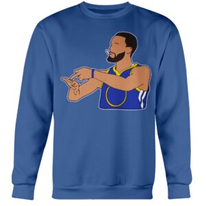 STEPHEN CURRY RING SHIRT Golden State Warriors 2022 NBA Finals Champions Crewneck