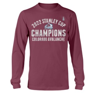Stanley Cup Champions 2022 Shirt Champions Celebration, Colorado Avalanche, 2022 Stanley Cup Champions Longsleeve