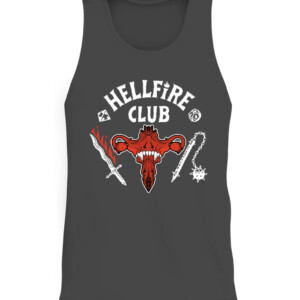 Stranger Things 4 Retro Hellfire Club Pro Choice Skull & Weapons 3