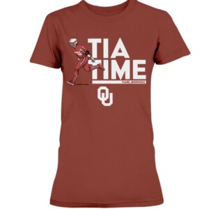 TIA TIME SHIRT Tiare Jennings, Oklahoma Softball, Oklahoma Sooners 1