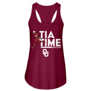 TIA TIME SHIRT Tiare Jennings, Oklahoma Softball, Oklahoma Sooners 2