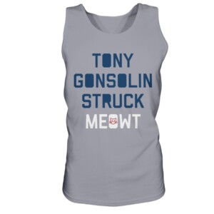 TONY GONSOLIN STRUCK MEOWT SHIRT Los Angeles Dodgers 1
