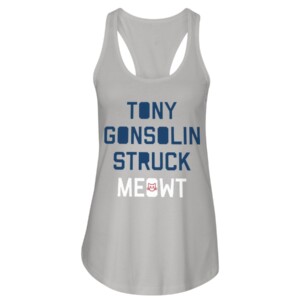 TONY GONSOLIN STRUCK MEOWT SHIRT Los Angeles Dodgers 2