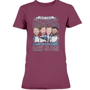 TURN THE LIGHTS OFF CARRY ME HOME SHIRT Andrew Cogliano, Nazem Kadri, Nathan MacKinnon, Gabriel Landeskog, Colorado Avalanche 2022 Stanley Cup Champions 1