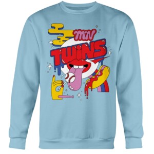 Twins Pop Art Retro Shirt Minnesota Twins Crewneck