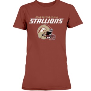 VINTAGE HELMET SHIRT BIRMINGHAM STALLIONS 11