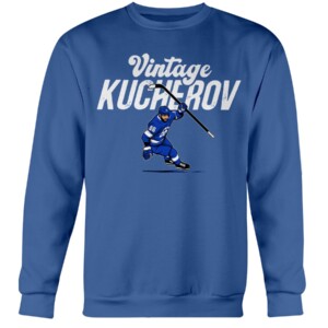 VINTAGE KUCHEROV SHIRT Nikita Kucherov, Tampa Bay Lightning Crewneck