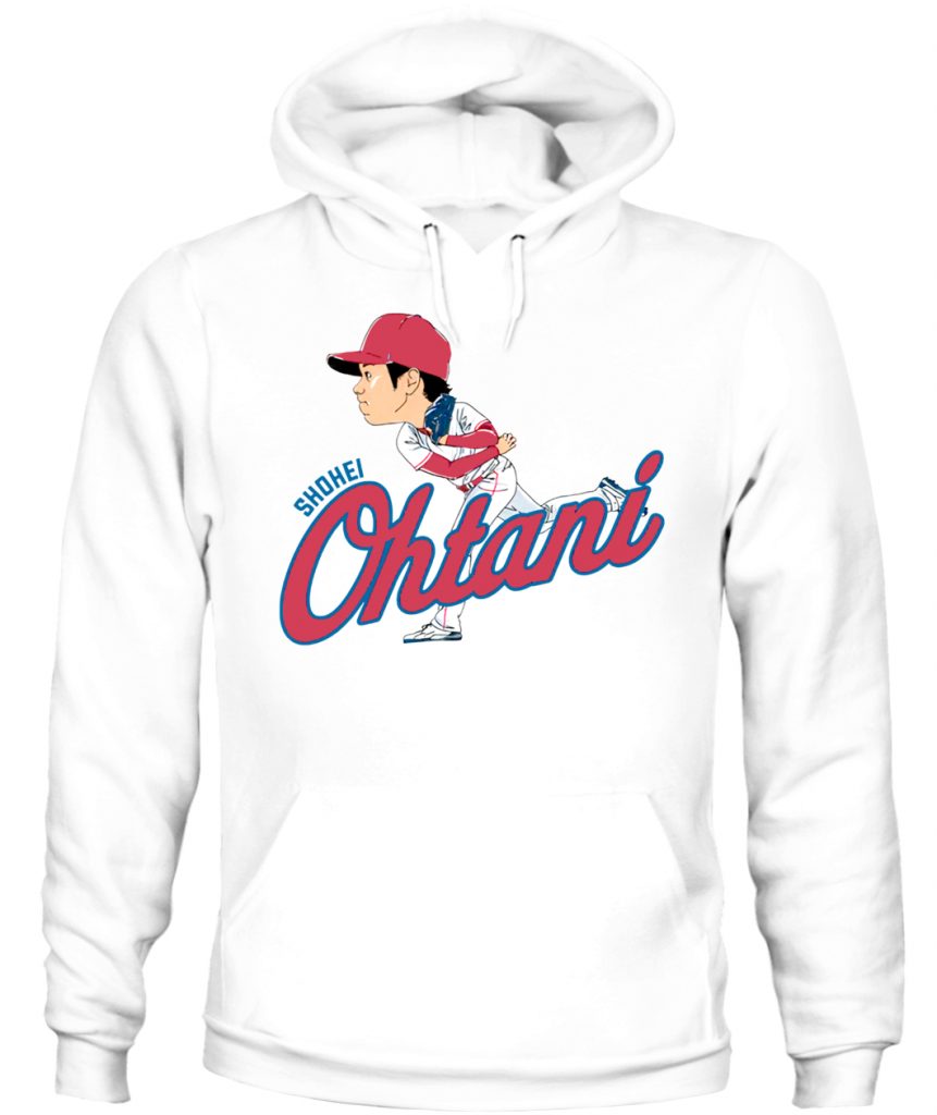 SHOHEI OHTANI CARICATURE SHIRT Shohei Ohtani, Los Angeles Angels of ...