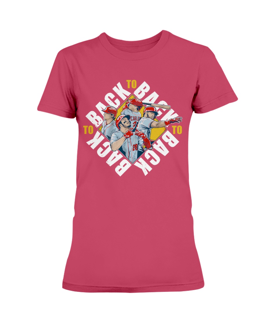BACK TO BACK TO BACK TO BACK SHIRT Nolan Arenado, Nolan Gorman, Juan Yepez, Dylan Carlson, St. Louis Cardinals 3 BACK TO BACK TO BACK TO BACK SHIRT Nolan Arenado, Nolan Gorman, Juan Yepez, Dylan Carlson, St. Louis Cardinals 3