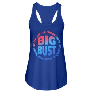 BIG BUST SHIRT Lazy, Out Of Shape, Bum, Sucks, Overweight Injury Prone, Fat, Mekhi Becton, New York Jets 2
