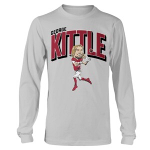 GEORGE KITTLE CARICATURE SHIRT George Kittle, San Francisco 49ers Longsleeve