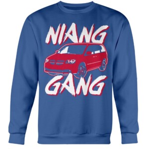 GN MINIVAN SHIRT Georges Niang, Philadelphia 76ers Crewneck