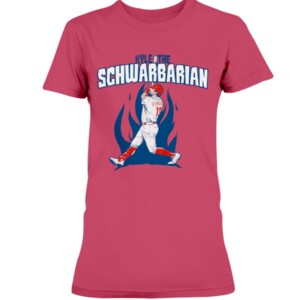 KYLE THE SCHWARBARIAN SHIRT Kyle Schwarber, Philadelphia Phillies 3