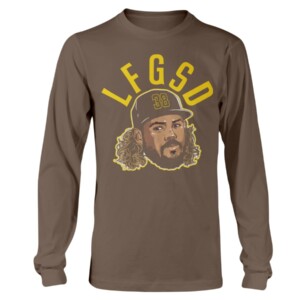 LET'S FUCKING GO SAN DIEGO SHIRT Jorge Alfaro, San Diego Padres Longsleeve