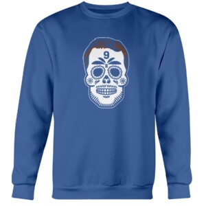 MATTHEW STAFFORD SUGAR SKULL SHIRT Matthew Stafford, Los Angeles Rams Crewneck