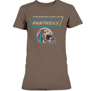 MICHIGAN VINTAGE HELMET SHIRT MICHIGAN PANTHERS 1