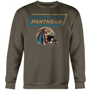 MICHIGAN VINTAGE HELMET SHIRT MICHIGAN PANTHERS Crewneck