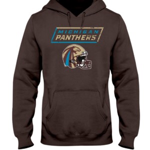 MICHIGAN VINTAGE HELMET SHIRT MICHIGAN PANTHERS Hoodie