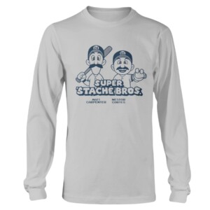 New York Super ‘Stache Bros Shirt Nestor Cortes, Matt Carpenter, New York Yankees Longsleeve