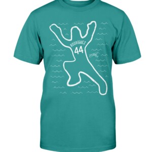 Rodríguez Swim To Third Base Shirt Julio Rodríguez, Seattle Mariners Shirt