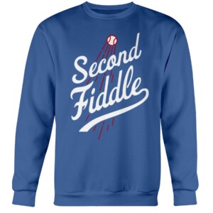 SECOND FIDDLE SHIRT Los Angeles Dodgers Crewneck