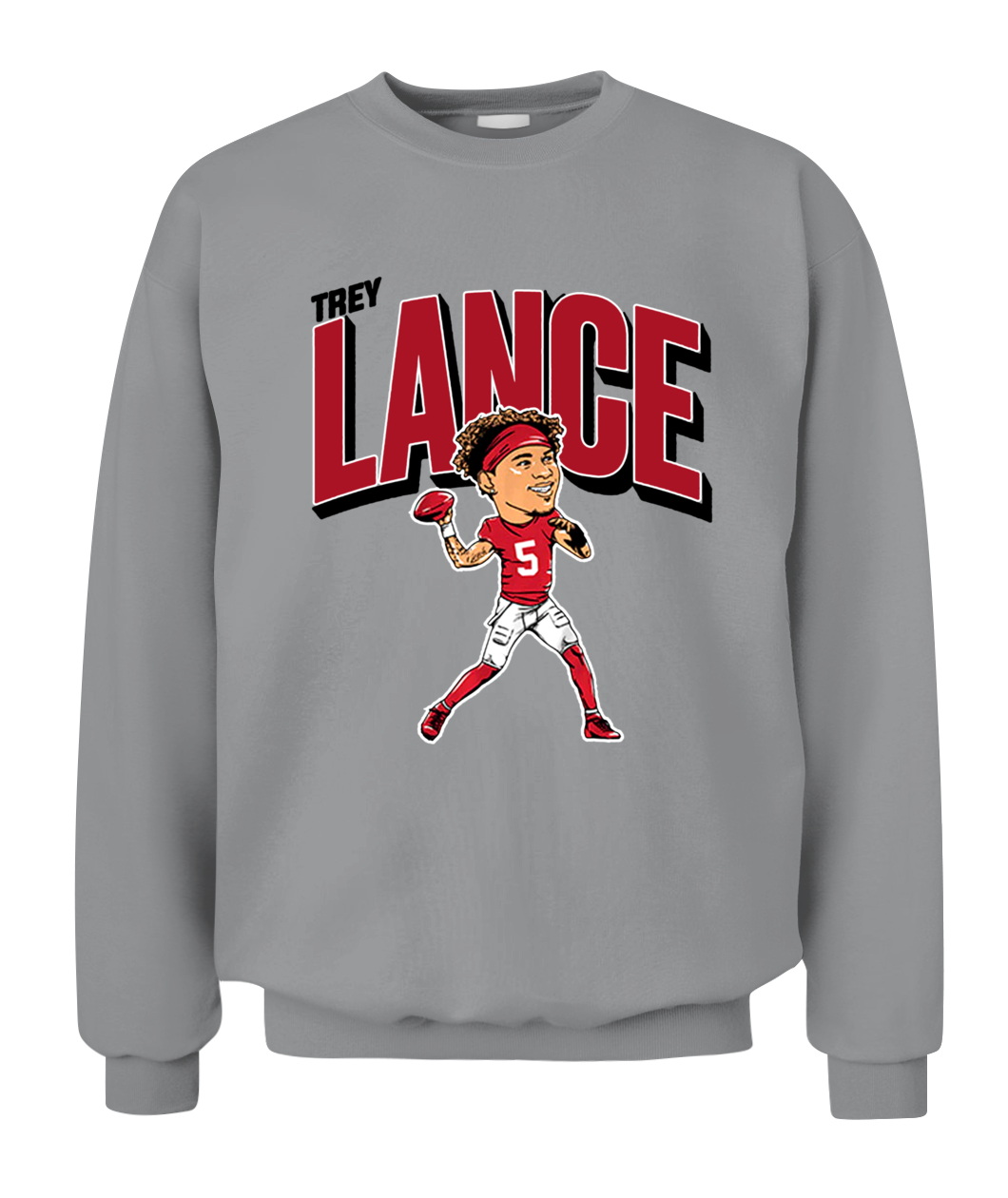 TREY LANCE CARICATURE SHIRT Trey Lance, San Francisco 49ers - Ellieshirt