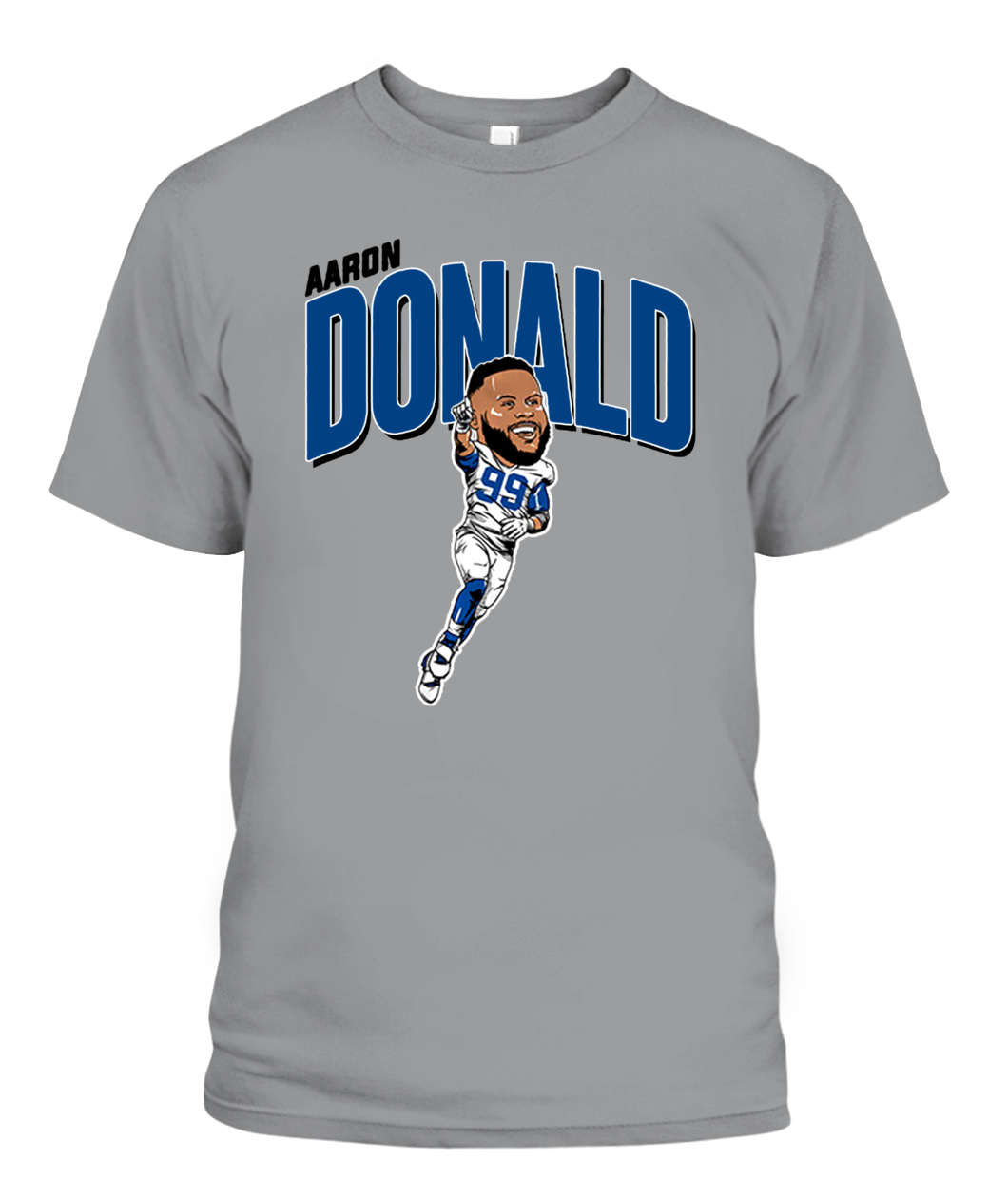 AARON DONALD CARICATURE SHIRT Aaron Donald, Los Angeles Rams - Ellieshirt