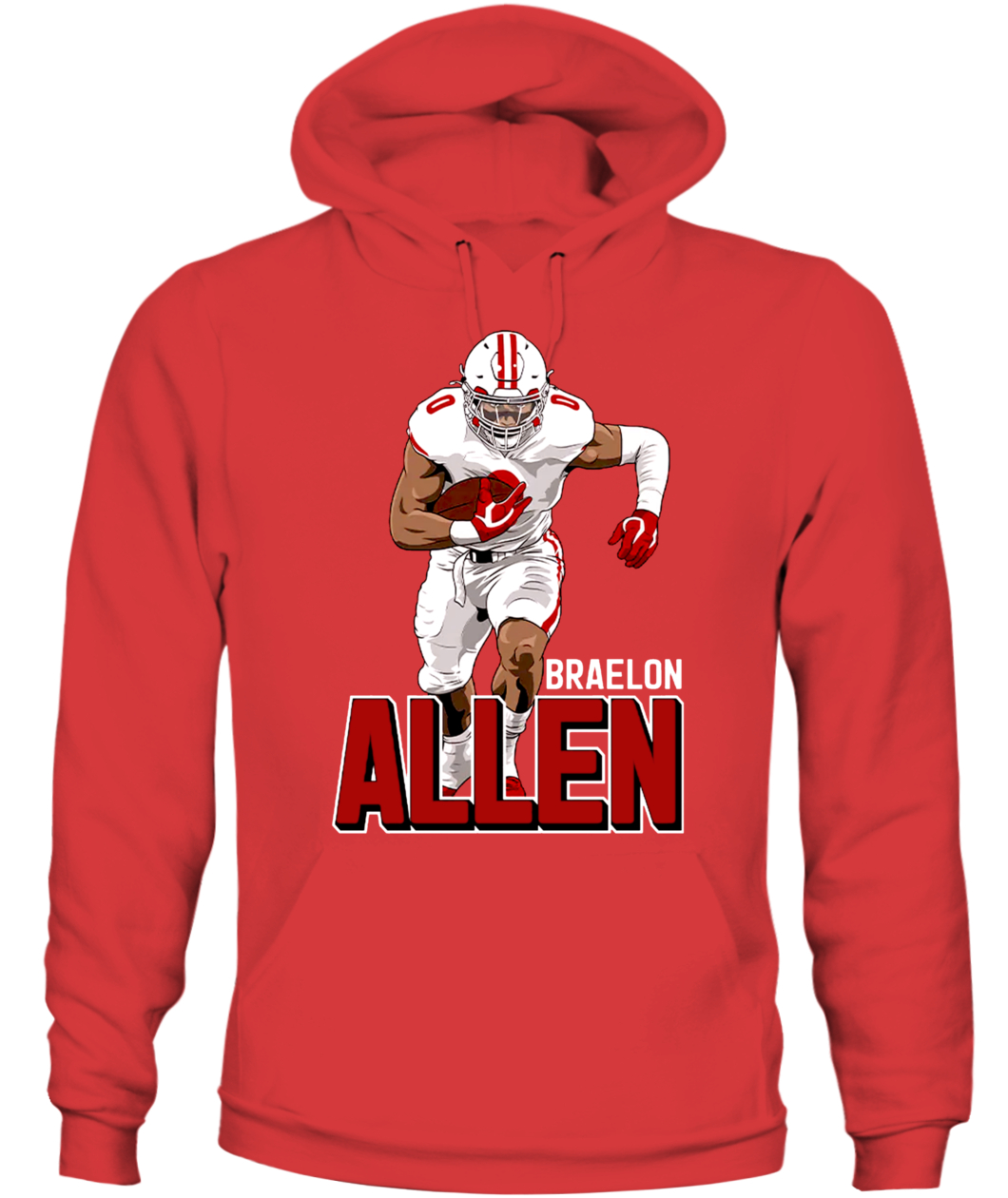 Braelon Allen Wisconsin Badgers RBU cartoon shirt, hoodie, sweater