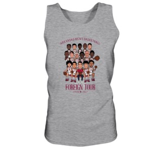 ARKANSAS 2022 FOREIGN TOUR MUSS BUS SHIRT Arkansas Razorbacks 2