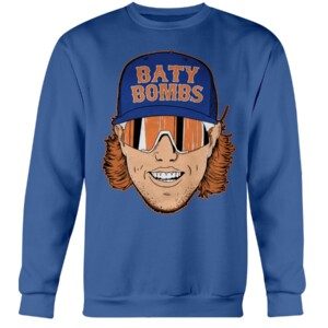 BATY BOMBS SHIRT Brett Baty, New York Mets Crewneck