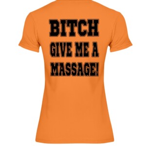 BITCH GIVE ME A MASSAGE SHIRT Deshaun Watson, Cleveland Browns 1